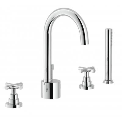 Nobili Spring baterie vanová 4 otvorová chrom Nobili Spring baterie vanová 4 otvorová chrom