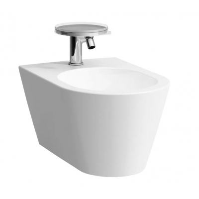 Laufen Kartell bidet závěsný + baterie bidetová s automatickou výpustí Laufen Kartell bidet závěsný + baterie bidetová s automatickou výpustí