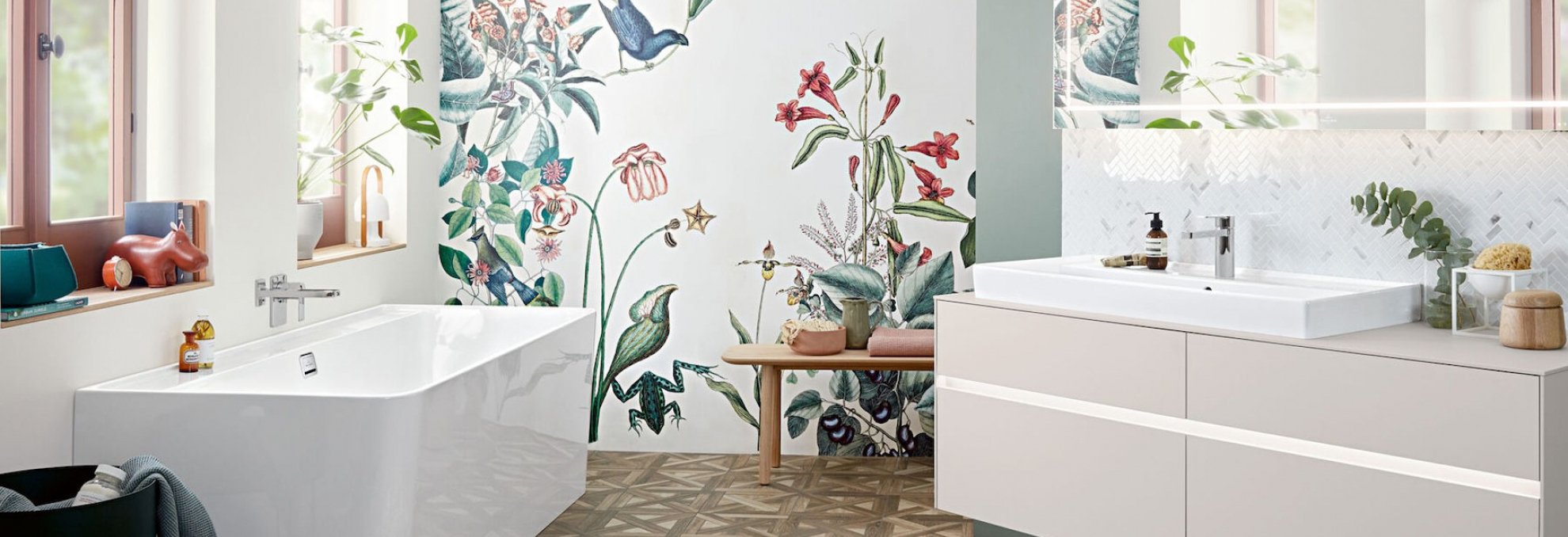 Elegantní a útulná koupelna se sérií Collaro od Villeroy & Boch
