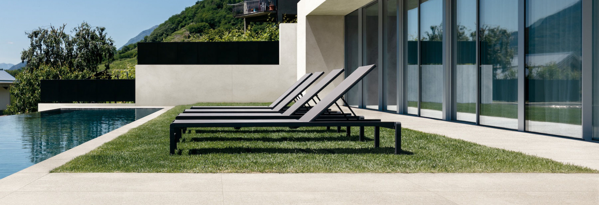 Keramická dlažba Sensi od Florim v exteriéru