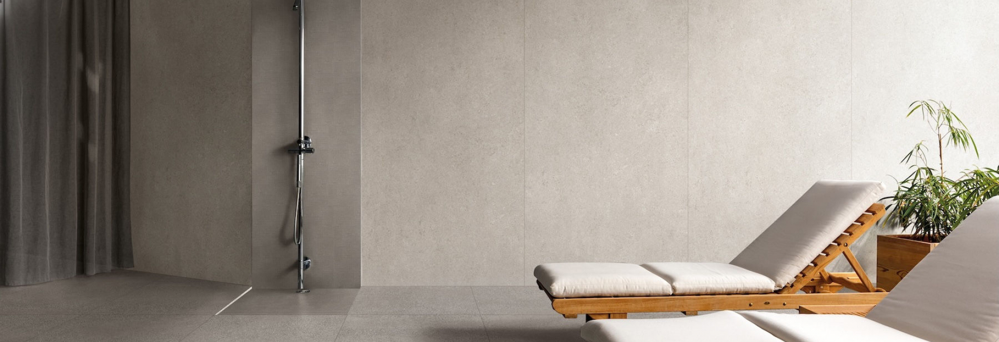 Keramický obklad a dlažba Sensi od Florim v interiéru