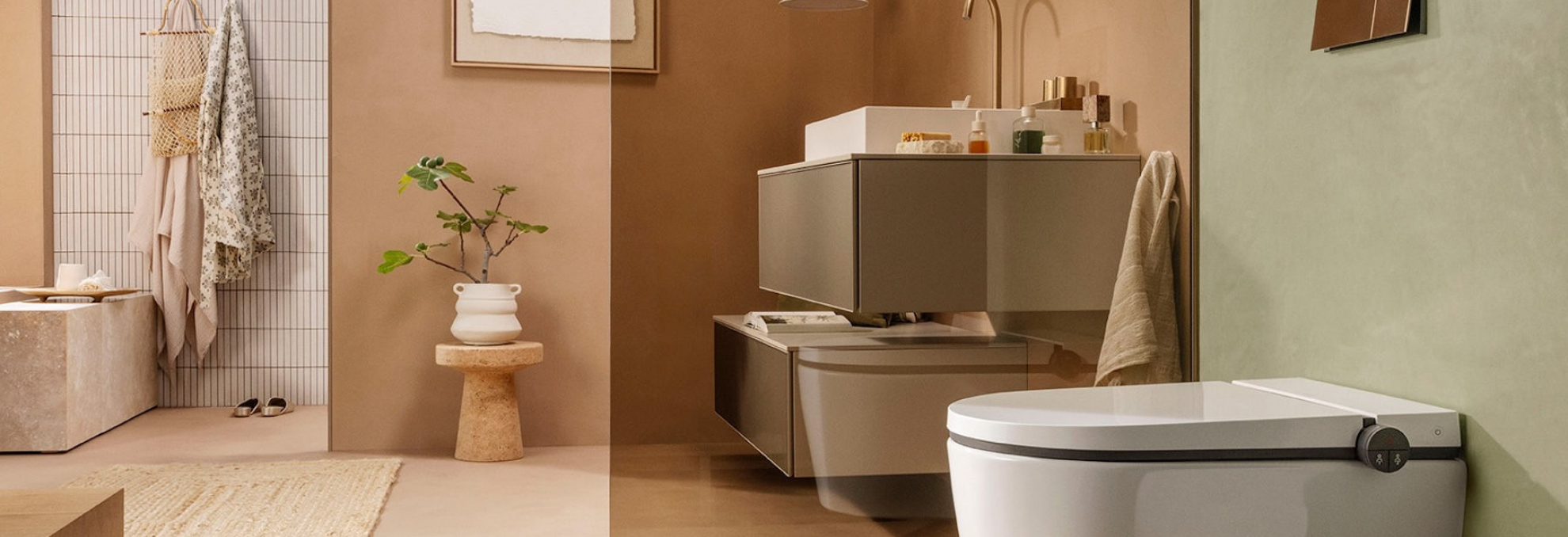 WC se sprškou LavaPura Element od značky Hansgrohe