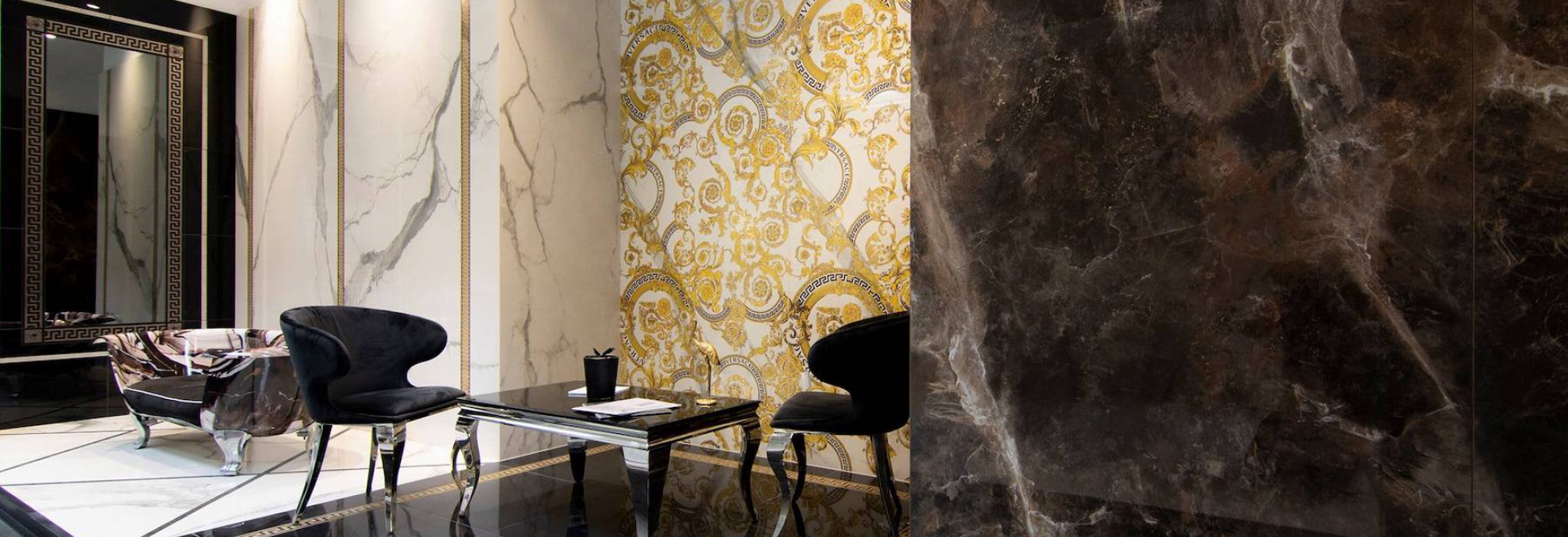 Design Versace od Gardenia Orchidea do koupelny a relaxační zóny