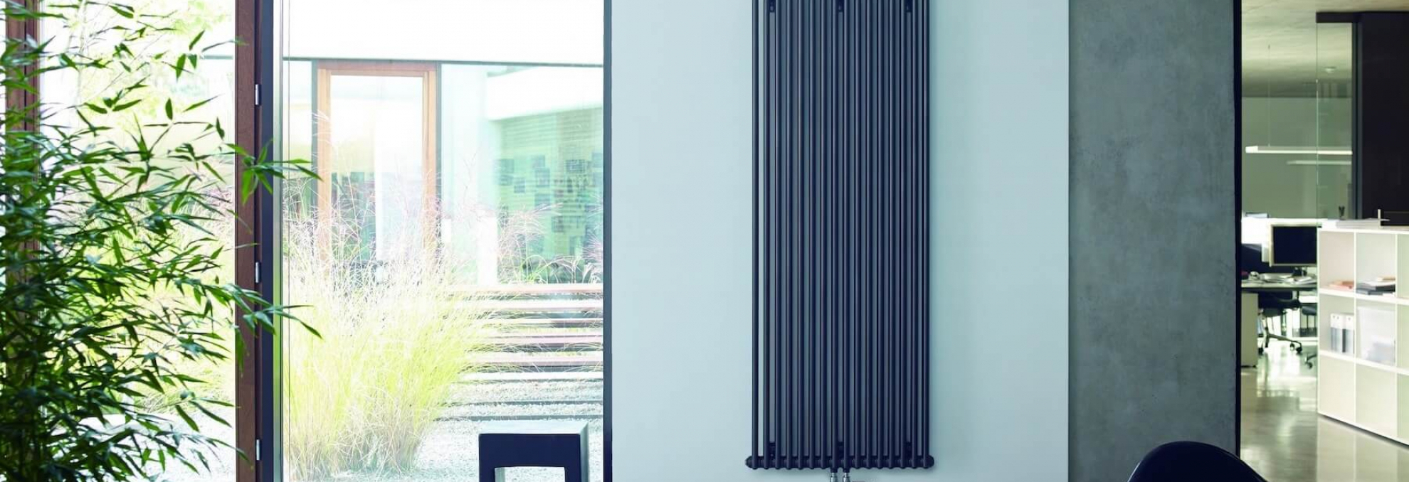 Designový radiátor Zehnder Charleston v interiéru