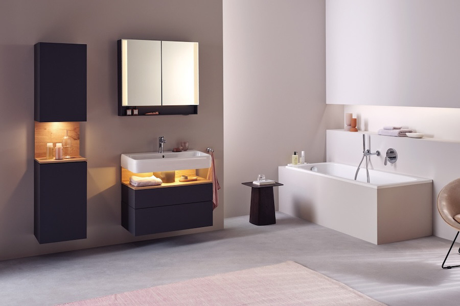 Sanitární keramika série Qatego od značky Duravit