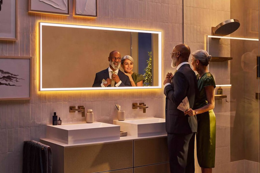 Koupelnová zrcadla Xarita od Hansgrohe