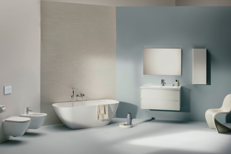 Kolekce sanity a nábytku Lua od značky Laufen