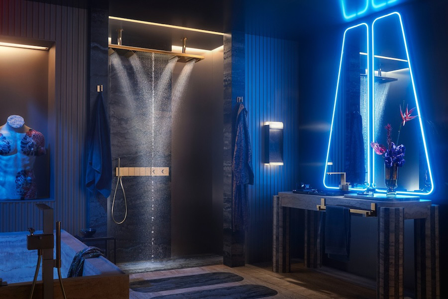 Originální koupelnový koncept se sanitární keramikou AXOR