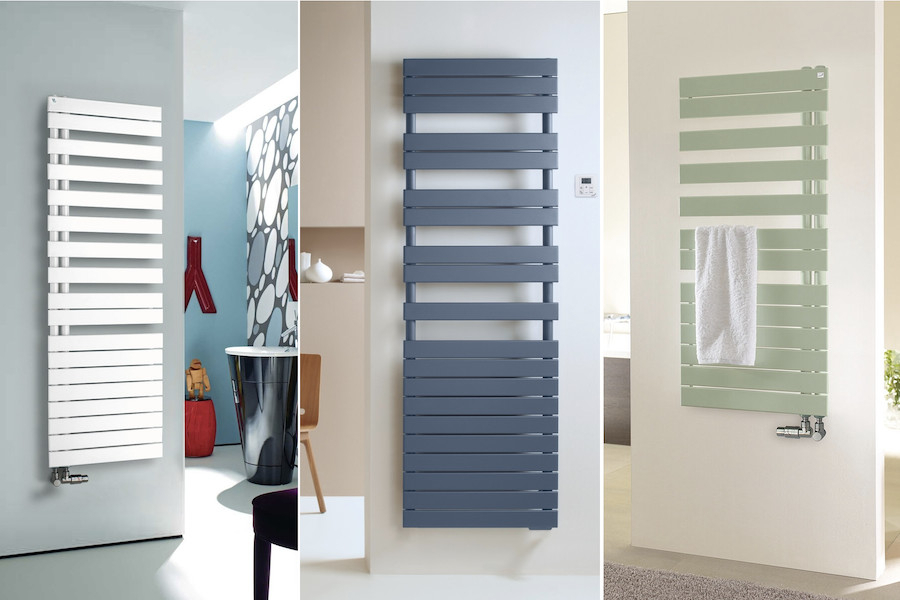 Designový radiátor Roda Spa Asy od Zehnder v koupelně