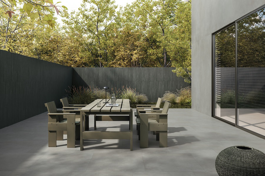 Terasa s keramickou dlažbou I Cementi od Italgraniti