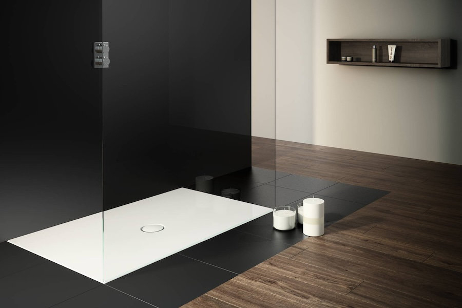 Designová sprchová vanička Scona v koupelně