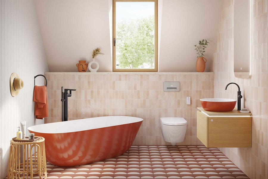 Barevná umyvadla Artis od Villeroy & Boch do každé koupelny