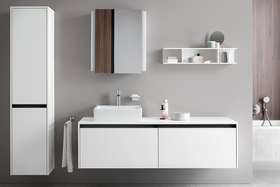 Koupelna s koupelnovým nábytkem Ketho.2 od Duravit
