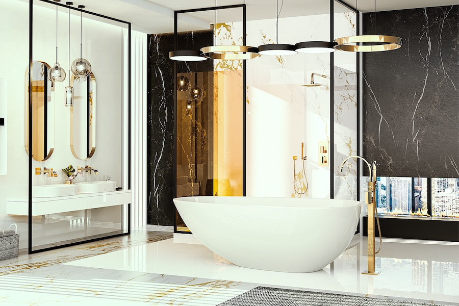 Koupelnové vodovodní baterie Sade od výrobce GRAFF