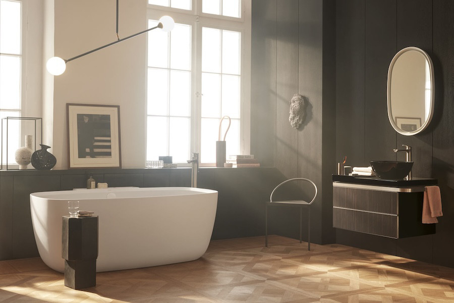 Koupelna se sanitární keramikou Aurena od Duravit