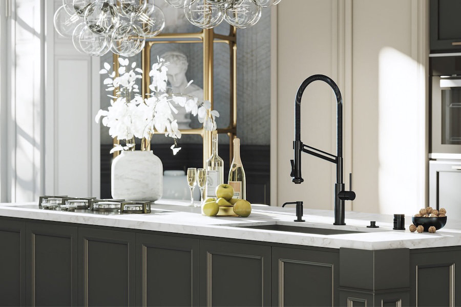 Kuchyňská vodovodní baterie GRAFF Futurismo