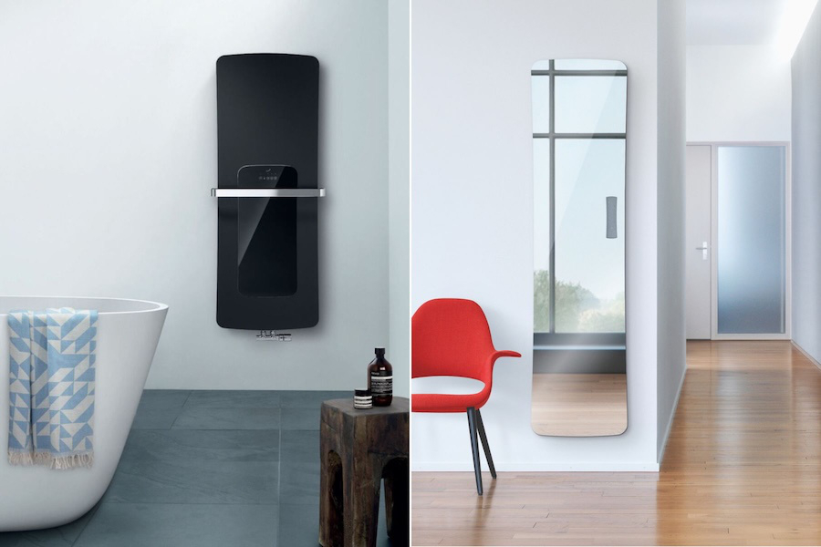 Radiátor Zehnder Folio Glass do interiéru