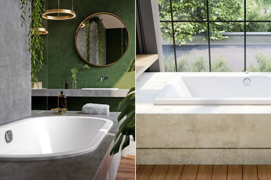 Koupací vany od značky Kaldewei