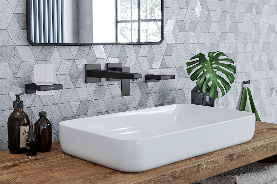 Designové koupelnové doplňky AddStoris od Hansgrohe