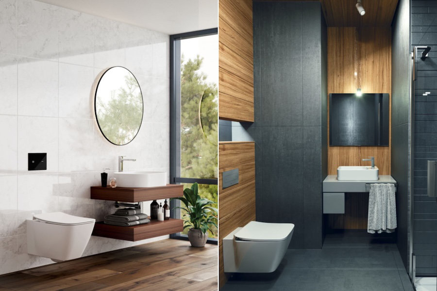 Sanitární keramika Strada II od Ideal Standard do koupelen