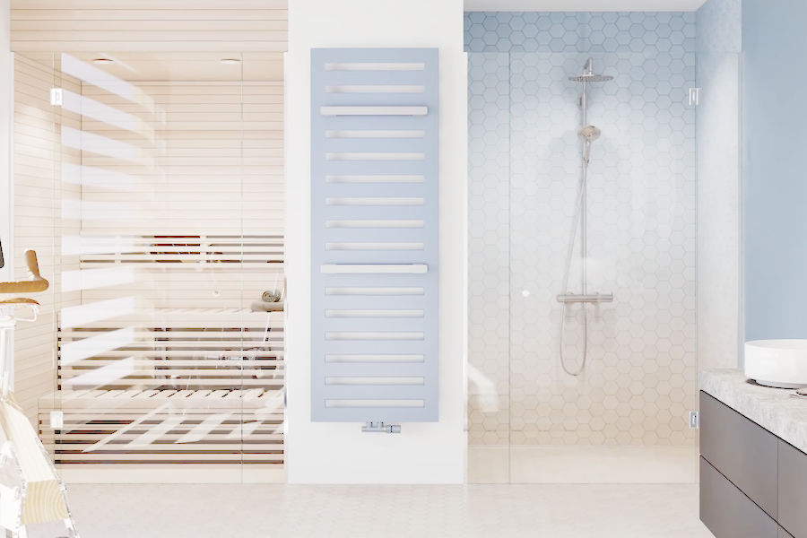 Koupelnový radiátor Metropolian Bar od Zehnder