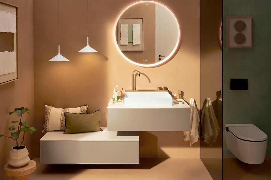 Umyvadlová sestava Hansgrohe Xevolos E pro každou koupelnu