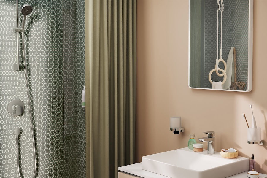 Nadčasové a praktické baterie Neovis Q od Hansgrohe