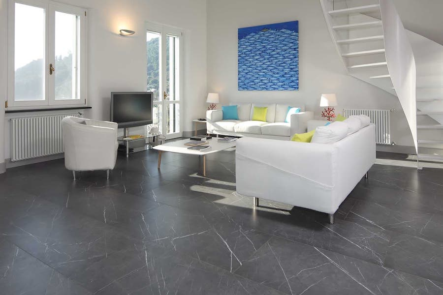 Dlažba a obklad Prexious of Rex v interiéru vily