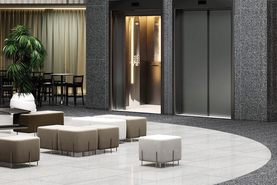 Hotelové lobby v designu graphite ze série Rialto