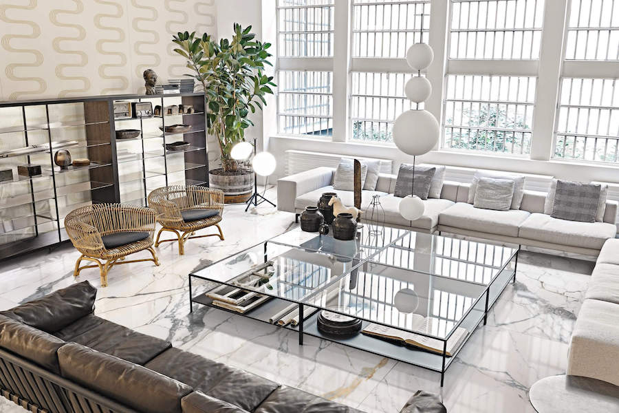 Luxusní mramorová dlažba ze série Les Origines de Rex