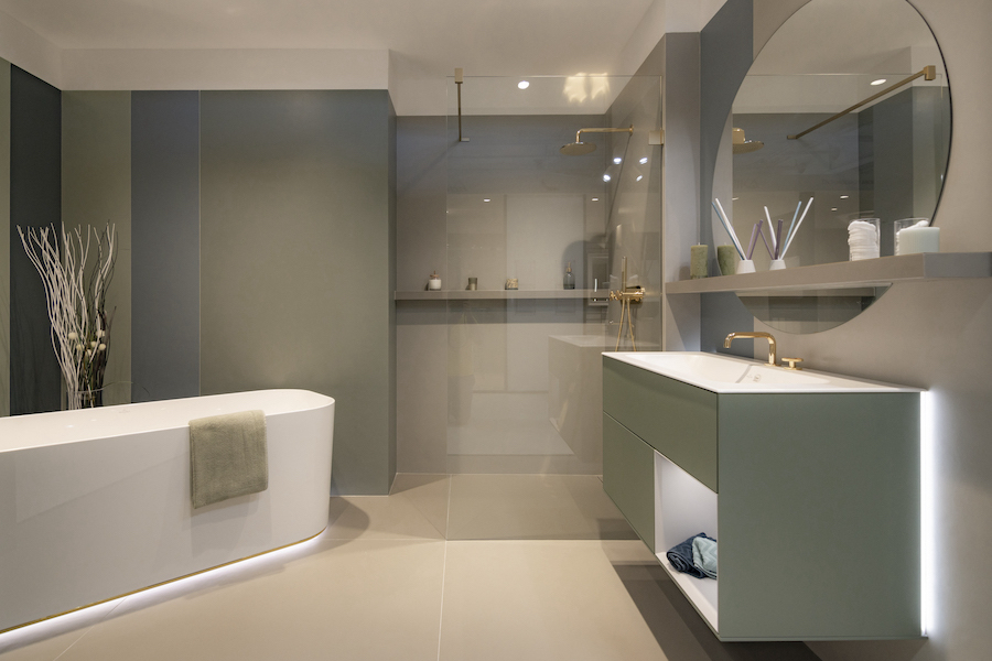 Série Neutra od výrobce Florim na vzorkovně v Bratislavě