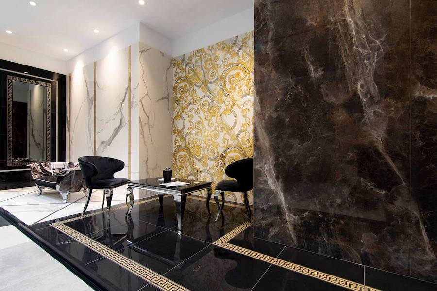 Design Versace od Gardenia Orchidea do koupelny a relaxační zóny