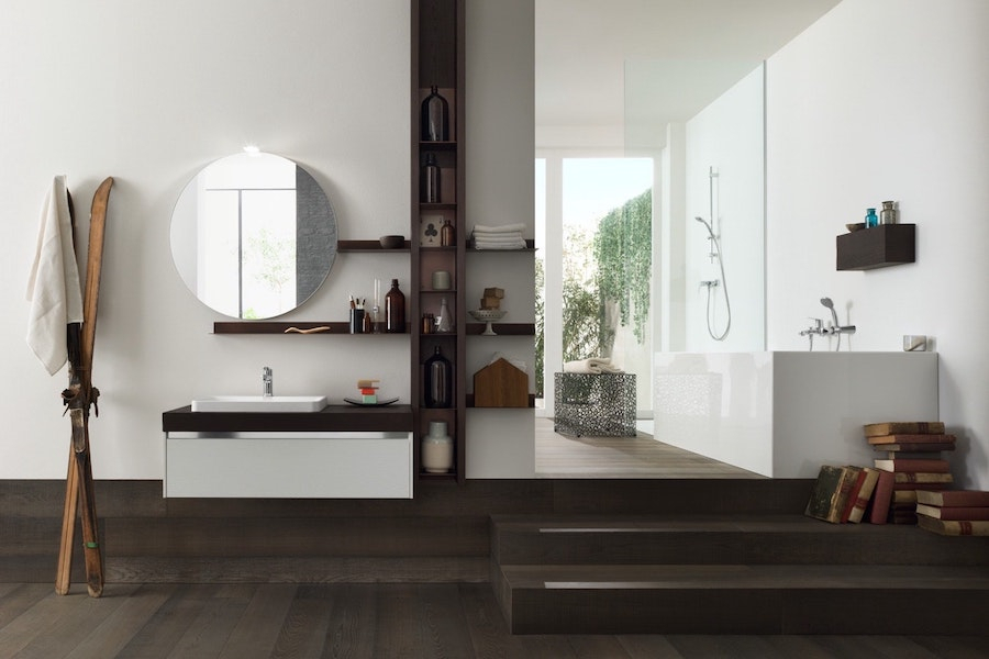 Vodovodní baterie Nobili Blues v koupelně