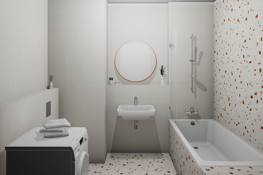 Vizualizace koupelen pro projekt Zwirn