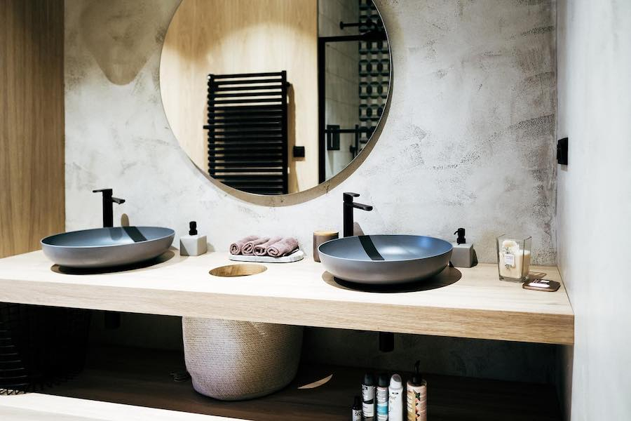 Vstup, pánské a dámské šatny v Boutique Yoga ve Vrchlabí