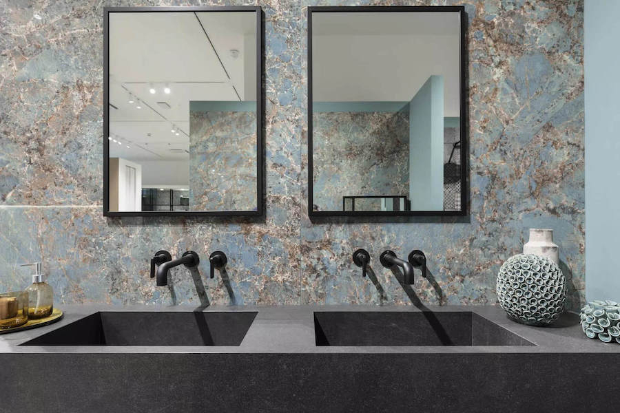 Koupelna s keramickým obkladem Étoile de Rex od výrobce Florim