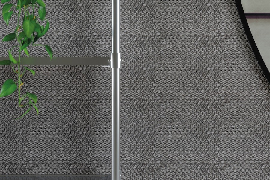 Kolekce dlaždic v designu bublinkové fólie Pluriball od Iris a Diesel