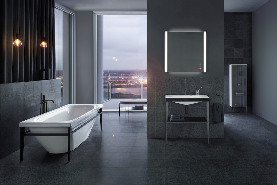 Moderní koupelna s kolekcí Duravit Viu