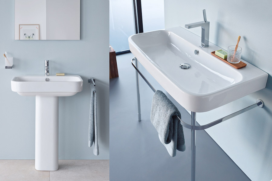 Série Happy D2 od výrobce Duravit v koupelně