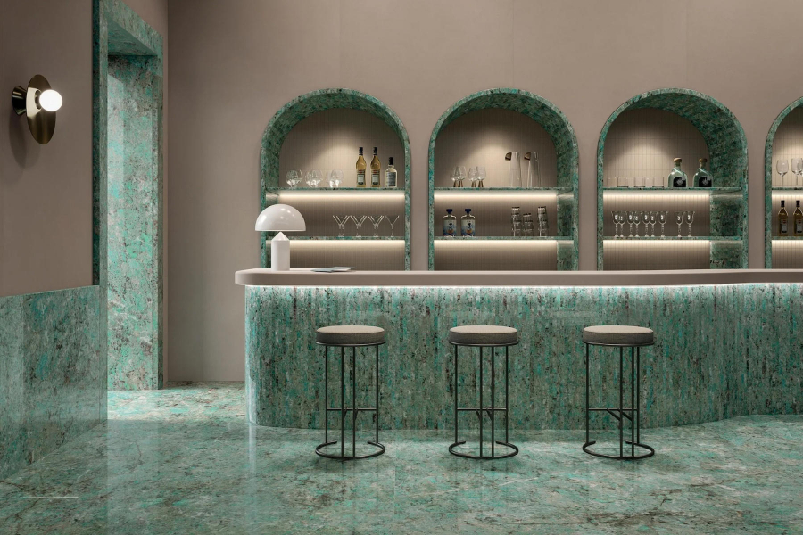 Keramický obklad Charm Experience v krásném designu Amazonite