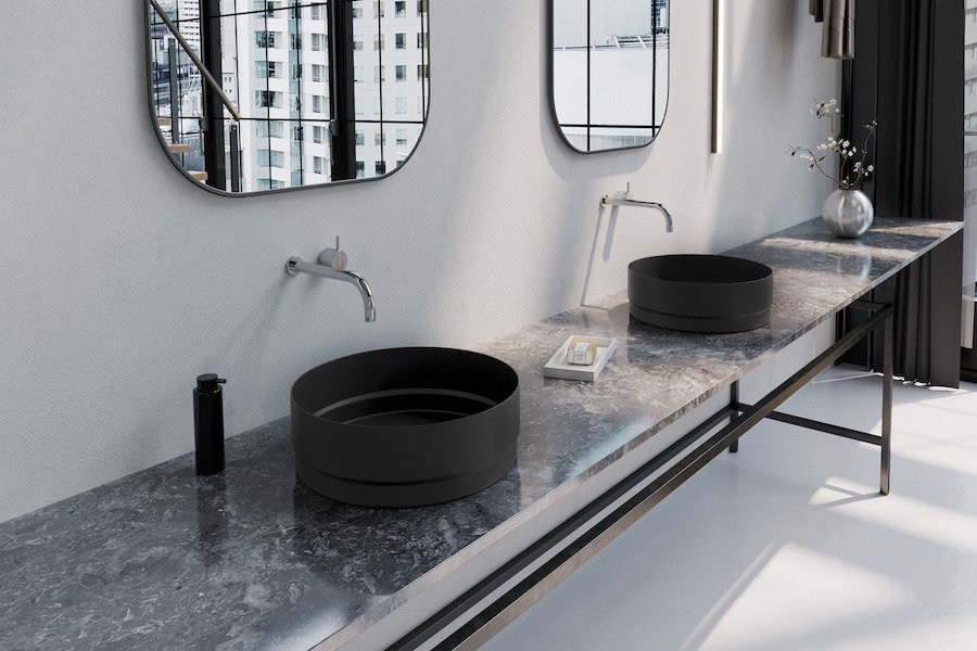 Designová umyvadla Kaldewei v různých tvarech a designech
