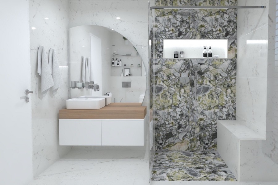 Vizualizace koupelny od ProCeram