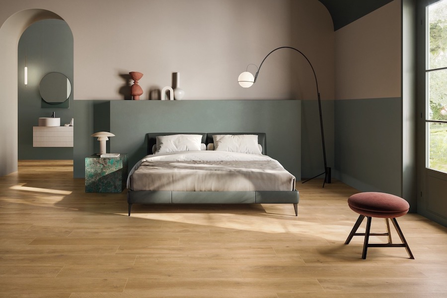 Keramická dlažba v designu dřeva Italgraniti Essence