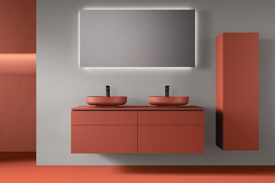 Barevná umyvadla od značky Duravit