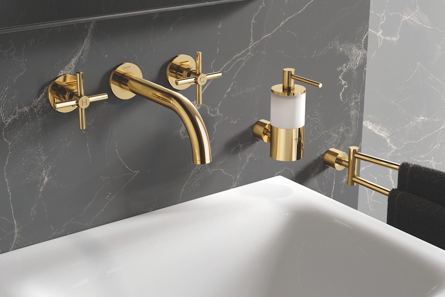 Barevné varianty vodovodních baterií Grohe SPA Colours