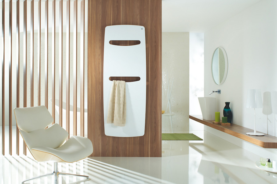 Radiátor Zehnder Vitalo Spa v interiéru