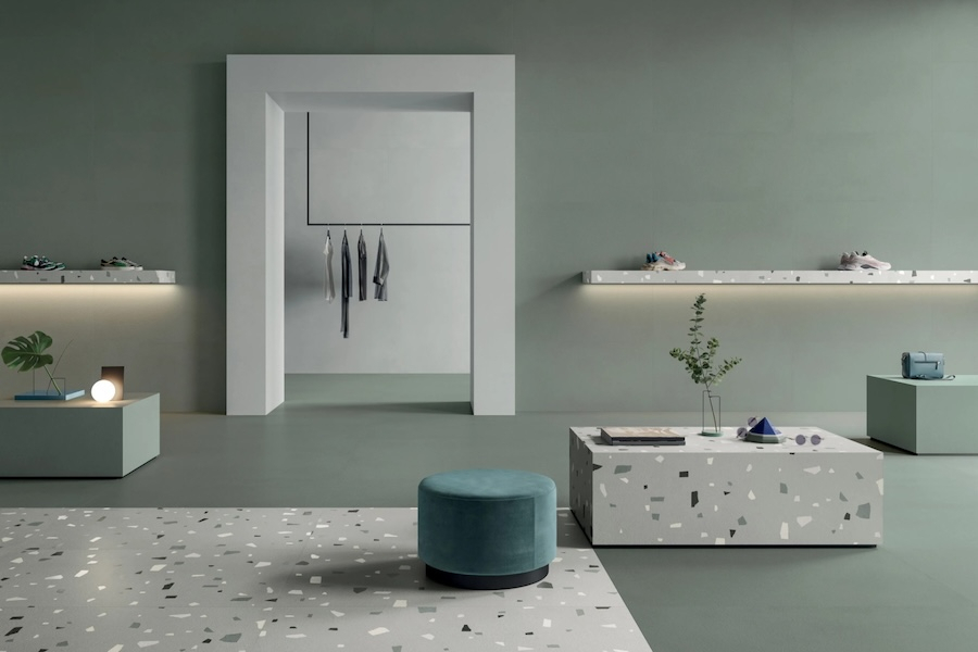 Obchod s obkladem a dlažbou Nuances od Italgraniti