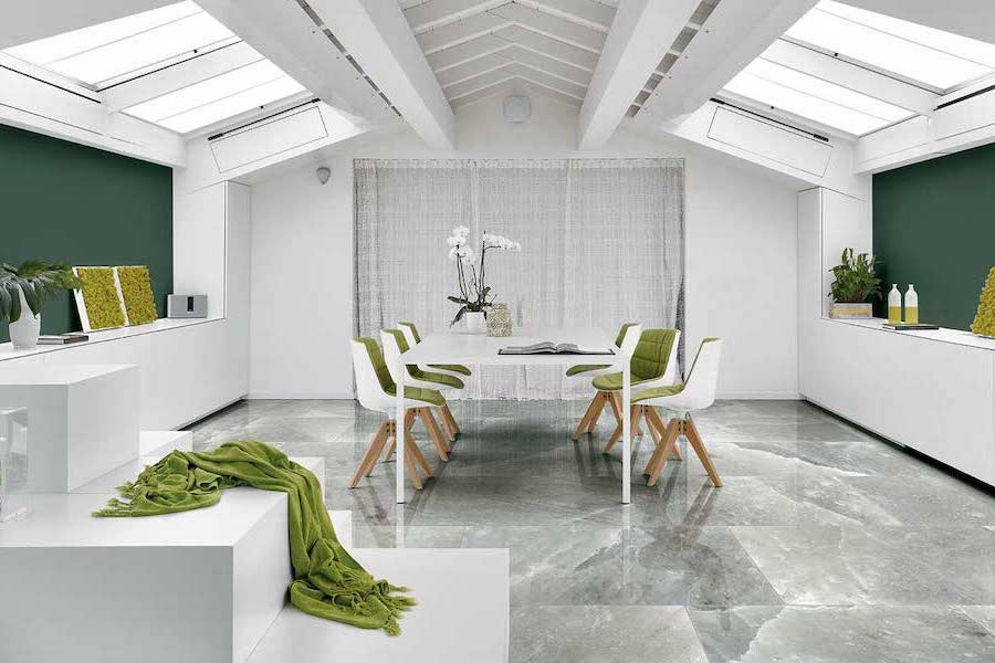 Obklad Rock Salt v moderním interiéru