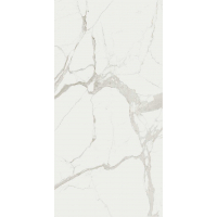 Polotovar TechnoArt Stone marble statuario A 160x320x1,2 cm lesklá