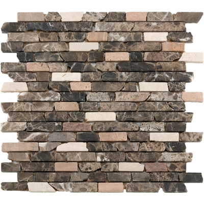 Mozaika Bärwolf hnědá 30x30 cm